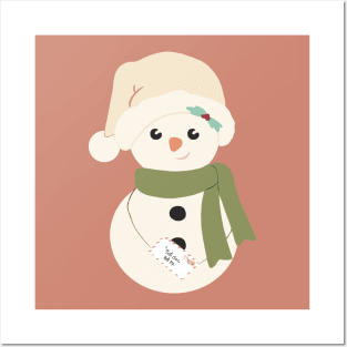 Snowman 5 Posters and Art